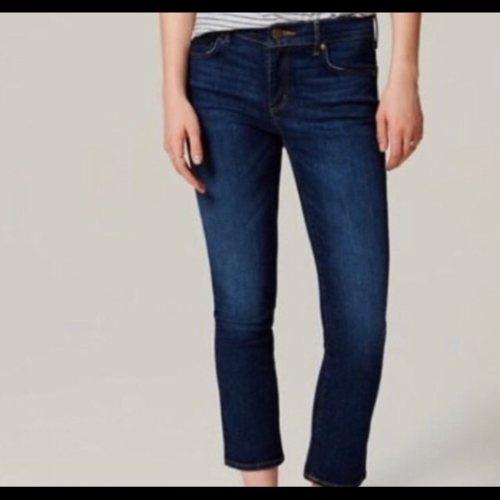 Ann Taylor Jeans Modern Crop Fit